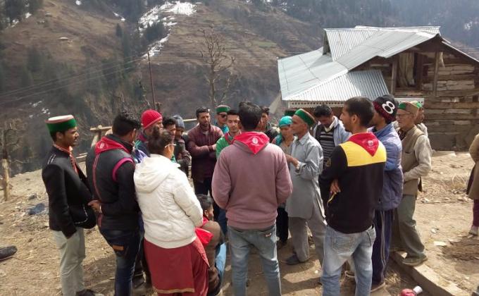 RELIEF CAMP AT TANGNU