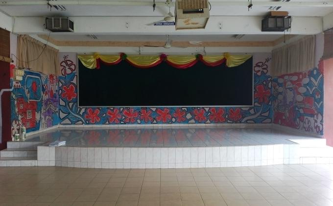 Pengisian ruang.