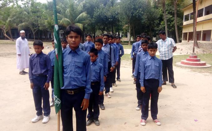 নতুন স্কাউট দল গঠন