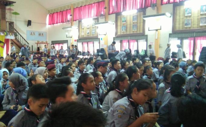 Kursus Asas Pertolongan Cemas Akademi Pengakap Sarawak