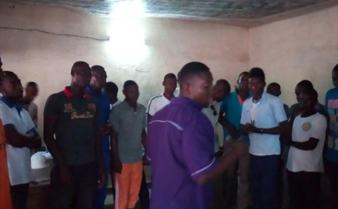 Rencontre avec les scouts du tchad
