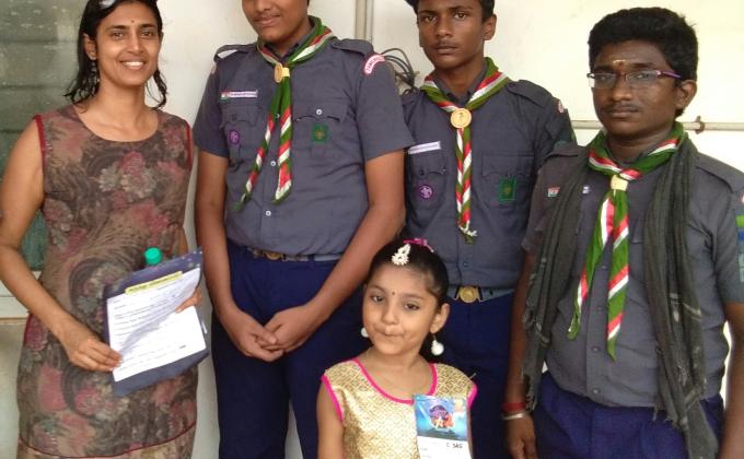 Organized Junior Super star audition