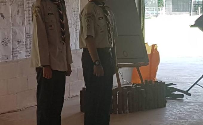 Majlis Penangguhan 1st in Malaysia Sarawak Scout Solar Camp 