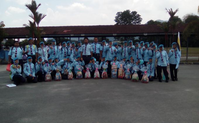 Pertandingan kawad kaki peringkat daerah 2017