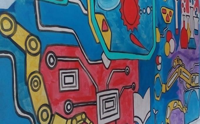 Warna-warna ceria.