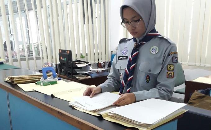 Hari ketiga berkhidmat di HQ Pengakap Sarawak
