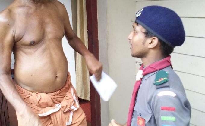 distributing awareness notice 