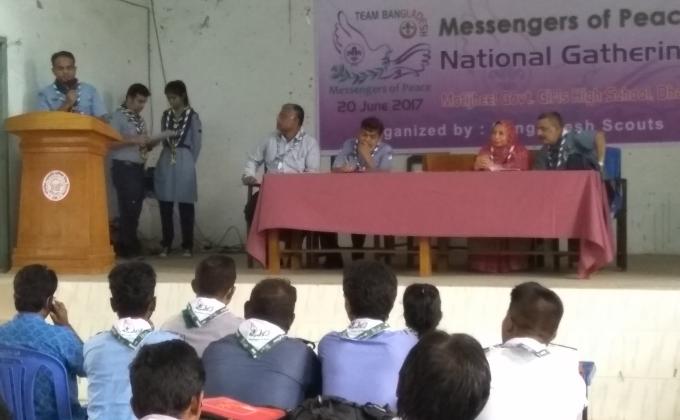 MOP  National Gathering BD scouts