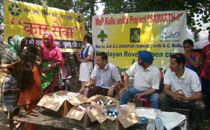 Project "SAMARTH-II" : Service for the kids of Slum Area of Kullu city. 25 JUNE 2017