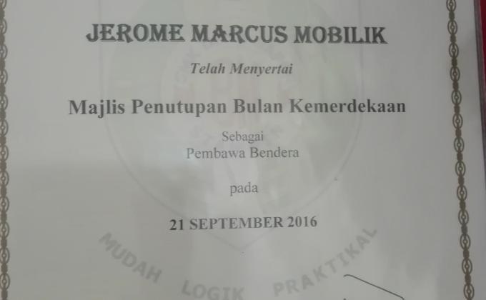 Majlis penutupan bulan kemerdekaan di SMK DPHA Gapor