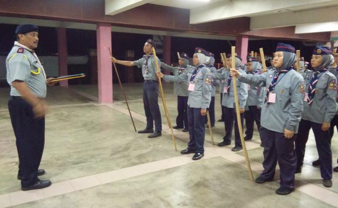 Ujian Sikap calon Pengakap Raja 2017