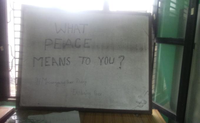 What PEACE means to you?