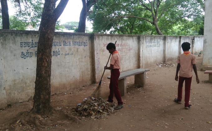 SWATCH BHARAT MISSION -2017 - CAMPUS CLEANING
