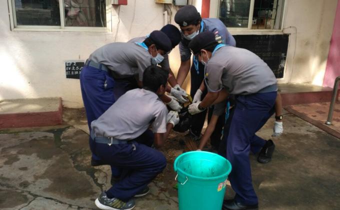 our small step towards swacch bharat 