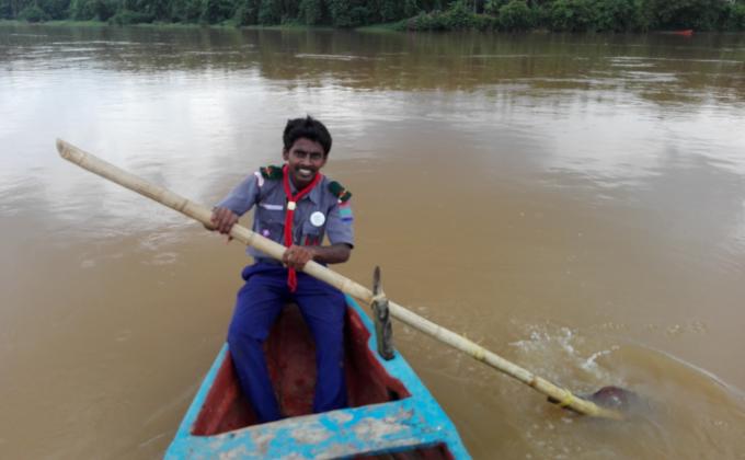 boat riding