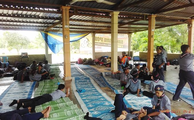 Menjadi Jurulatih Kem Lencana Emas Pengakap Maran