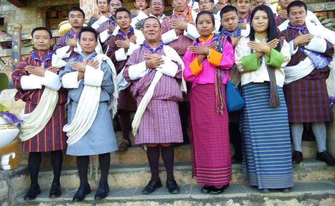 Investiture ceremony and Exchange programme