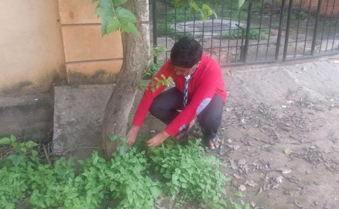 COMMUNITY DEVELOPMENT PROJECT FOR RASHTRAPATHI AWARD BY EASHWAR B K
