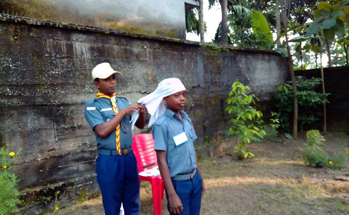 Pravesh  Class, For New Scouts . 