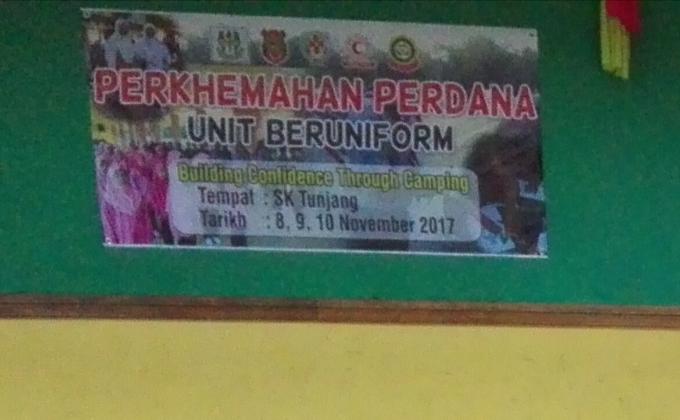 Perkhemahan Perdana Unit Beruniform SK Tunjang
