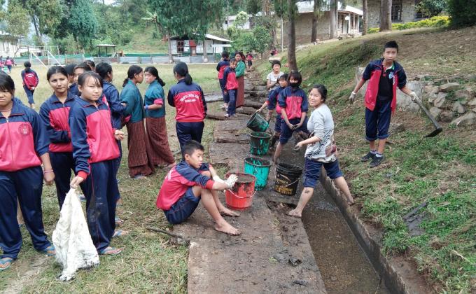 Volunteering for creating better place