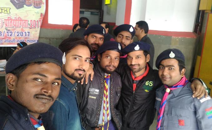 duty at Lucknow jn
