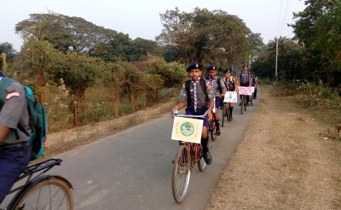 Cycle Rally on environment