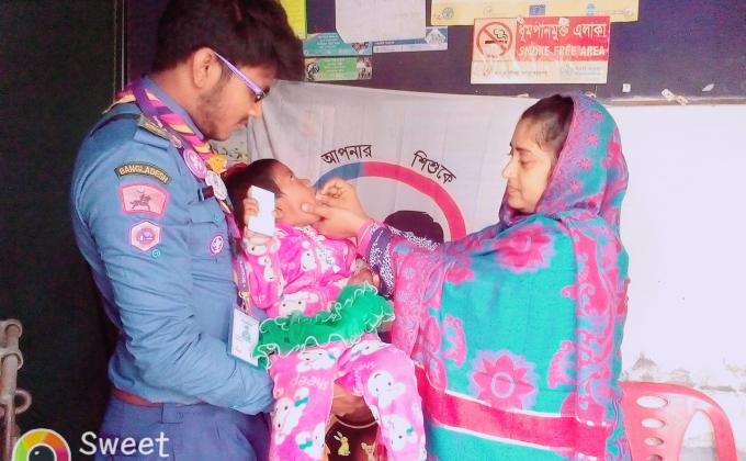 ভিটামিন এ প্লাস ক্যাম্পেইন, টিকা দান কর্মসূচি