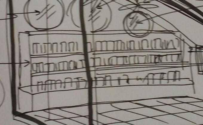 Projek membina ruang menunggu
