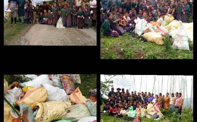 Mass cleaning on world environment day 2018