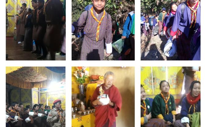 Spiritual hiking helps to develop the sense of moral values.