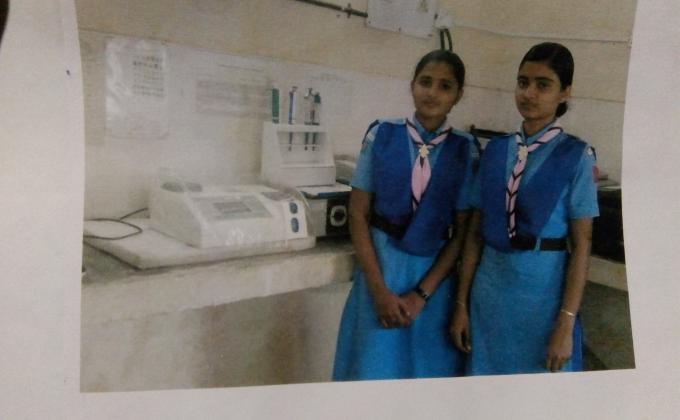Service in hospital.