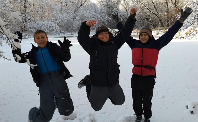 Зимний поход в один день