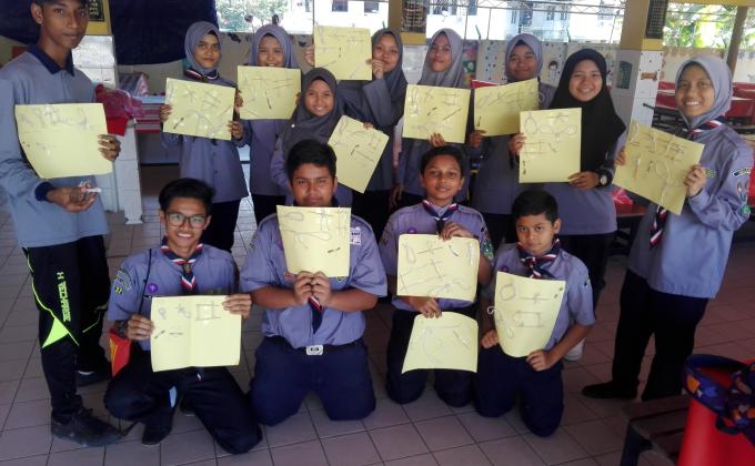 Ujian Lencana Maju pengakap muda peringkat daerah bayan lepas 2018 ( siri 2)