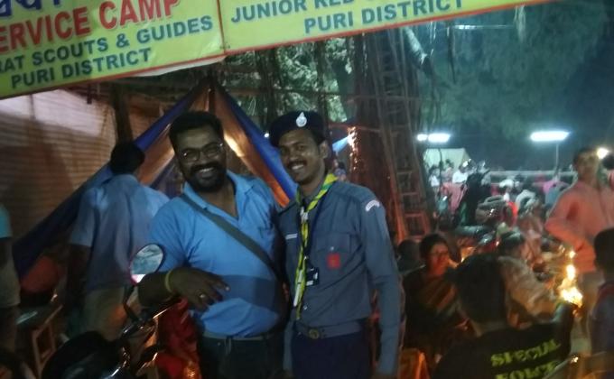 service camp at lokanath temple on maha Shiva Ratri