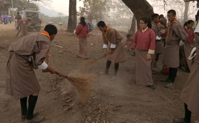 Mass cleaning campaign