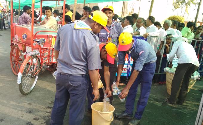  SERVICE IN WATER TO PEOPLES