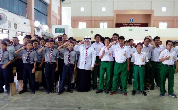 Immersion Schools Programme-Pramuka SMP Islam Al-Azhar 14 Semarang dan Pengakap Kelana SMK Tasek Utara JB