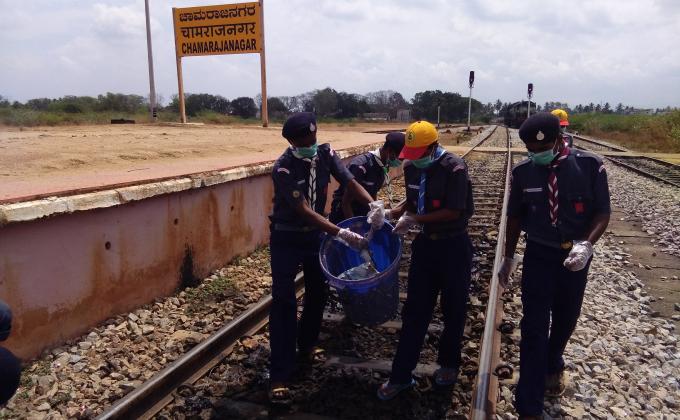 service at chamarajanagara railway station 