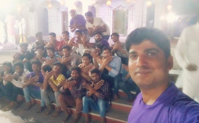 Service in Mela Vikrami Samwat 2075