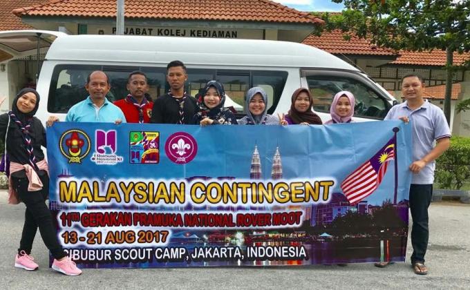KLKM UniSZA MENYERTAI 11th GERAKAN PRAMUKA NATIONAL ROVER MOOT