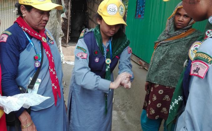 Hand-washing challenge 