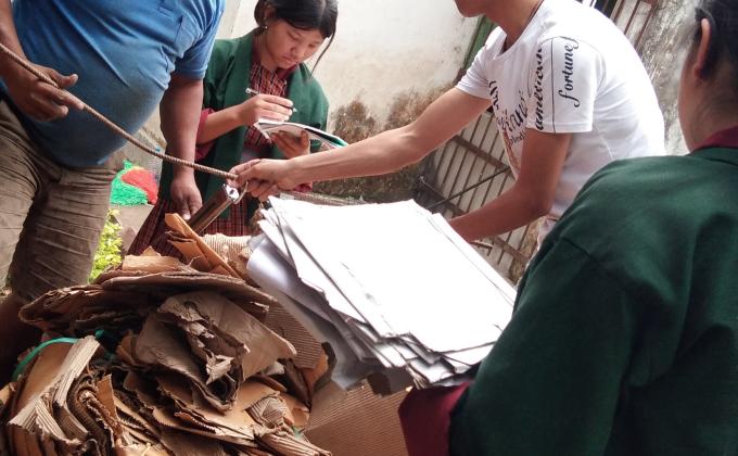 Waste Management for clean and Green school