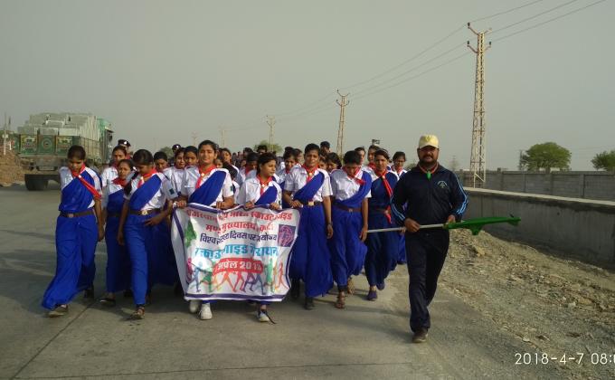 विश्व स्वास्थ्य दिवस मैराथन दौड़