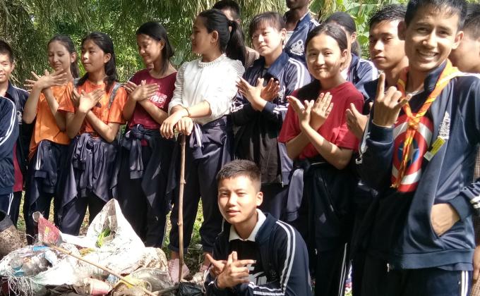 Hands for environment