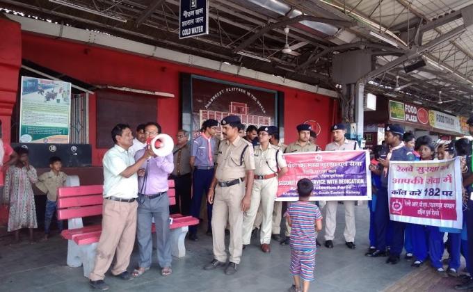 Passenger Awareness Skit at Kharagpur Railway Station
