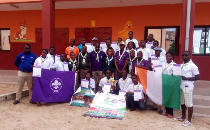 SEMINAIRE DE FORMATION DES LEADERS COMMUNAUTAIRES MOP (Messengers of peace) DE LA FEDERATION IVOIRIENNE DU SCOUTISME. 