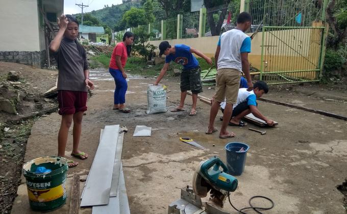 CONSTRUCTION OF SCHOOL FENCE