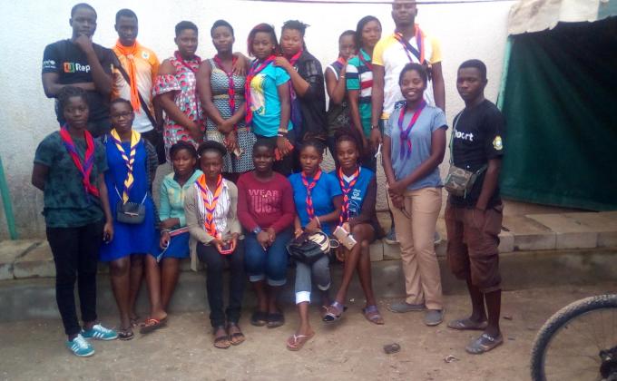 les filles d'adjame formé au leadership 