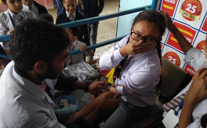 Helth check up (Jaundice and hepatitis B) 